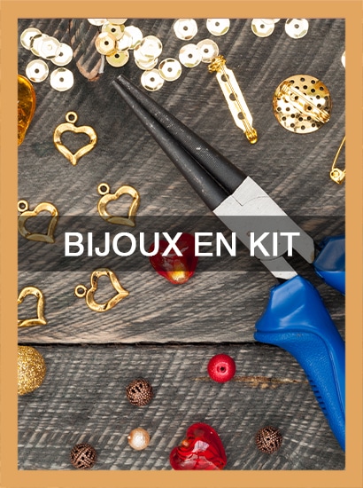 Inspirez vous de nos modèles de bijoux en kit pour créer vos propres bijoux Diy